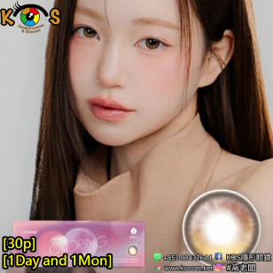 [1Day and 1Month]Lensme AKMA QLORing Brown 악마 클로링 원데이 브라운